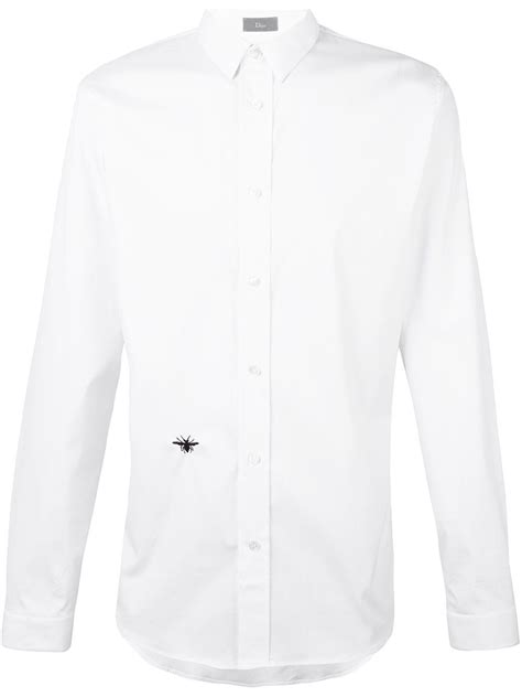 chemise dior blanche|dior chemise homme.